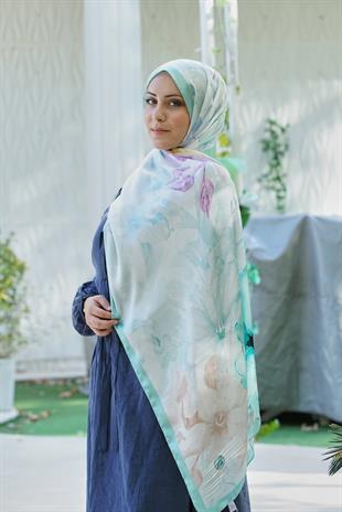 Loryan Scarf Zerre Elisa Şal - Mint