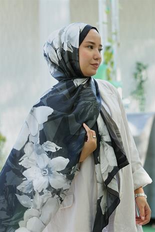 Loryan Scarf Zerre Elisa Şal - Siyah