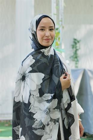 Loryan Scarf Zerre Elisa Şal - Siyah