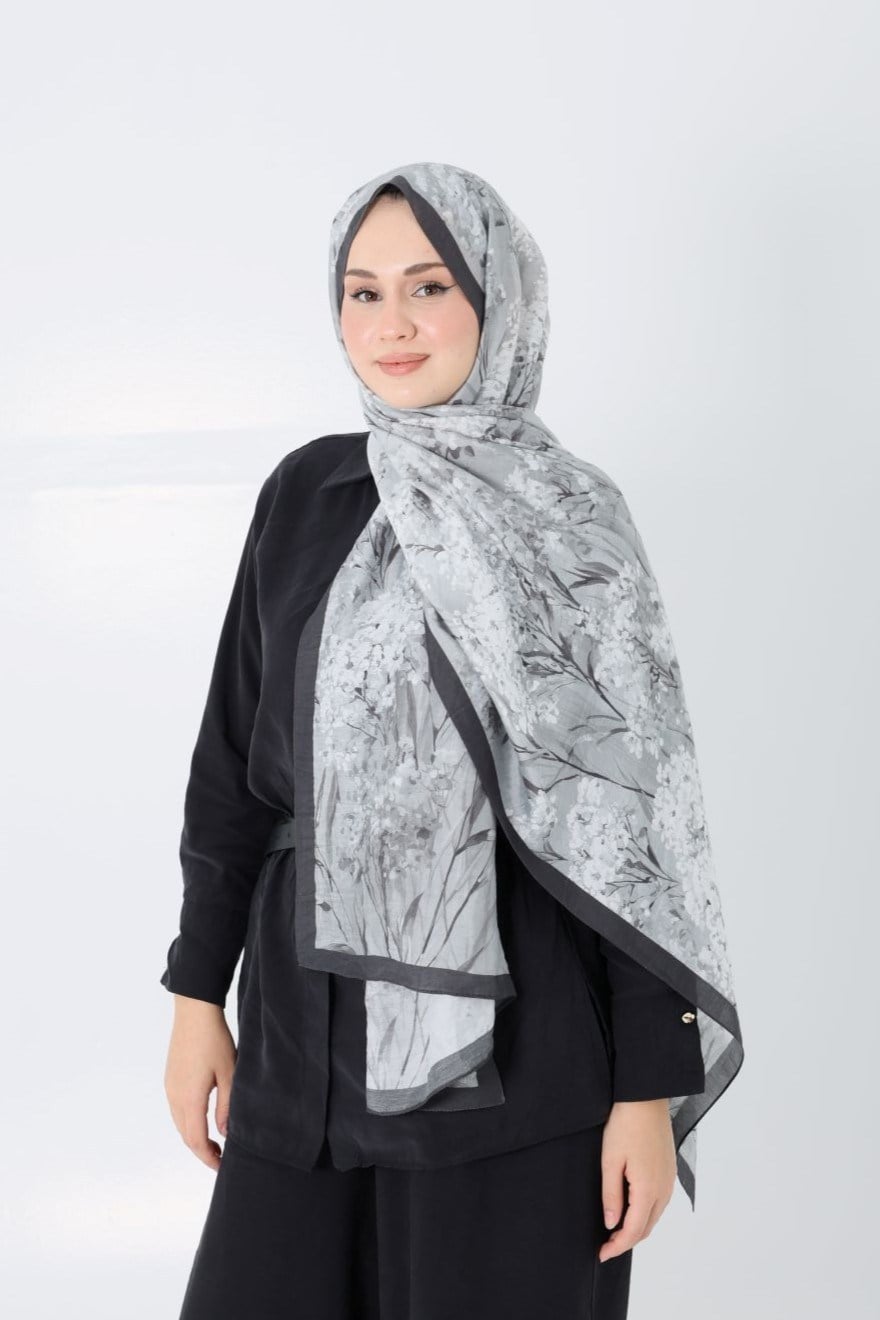 Diamond Pıtırcık Şal Gri