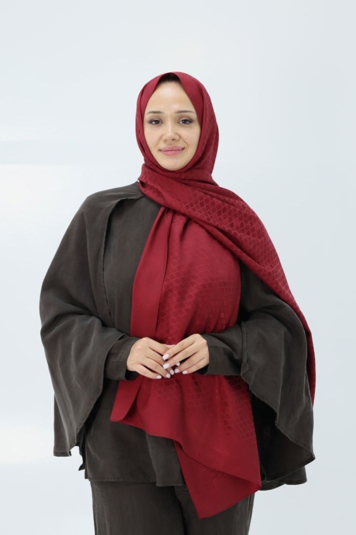 ılgın Lumina Şal Bordo
