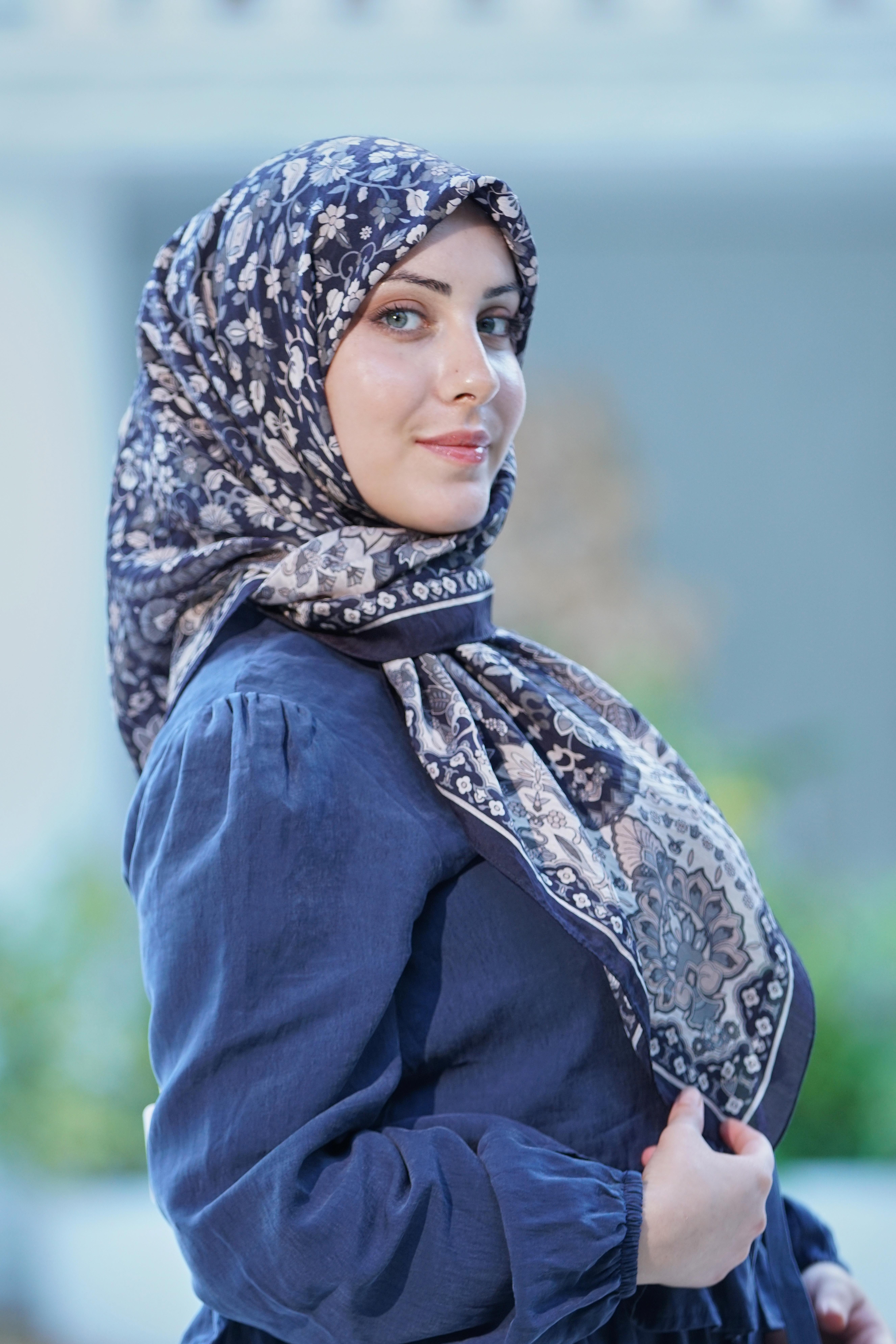 Loryan Scarf Adel Eşarp - Siyah/Ekru