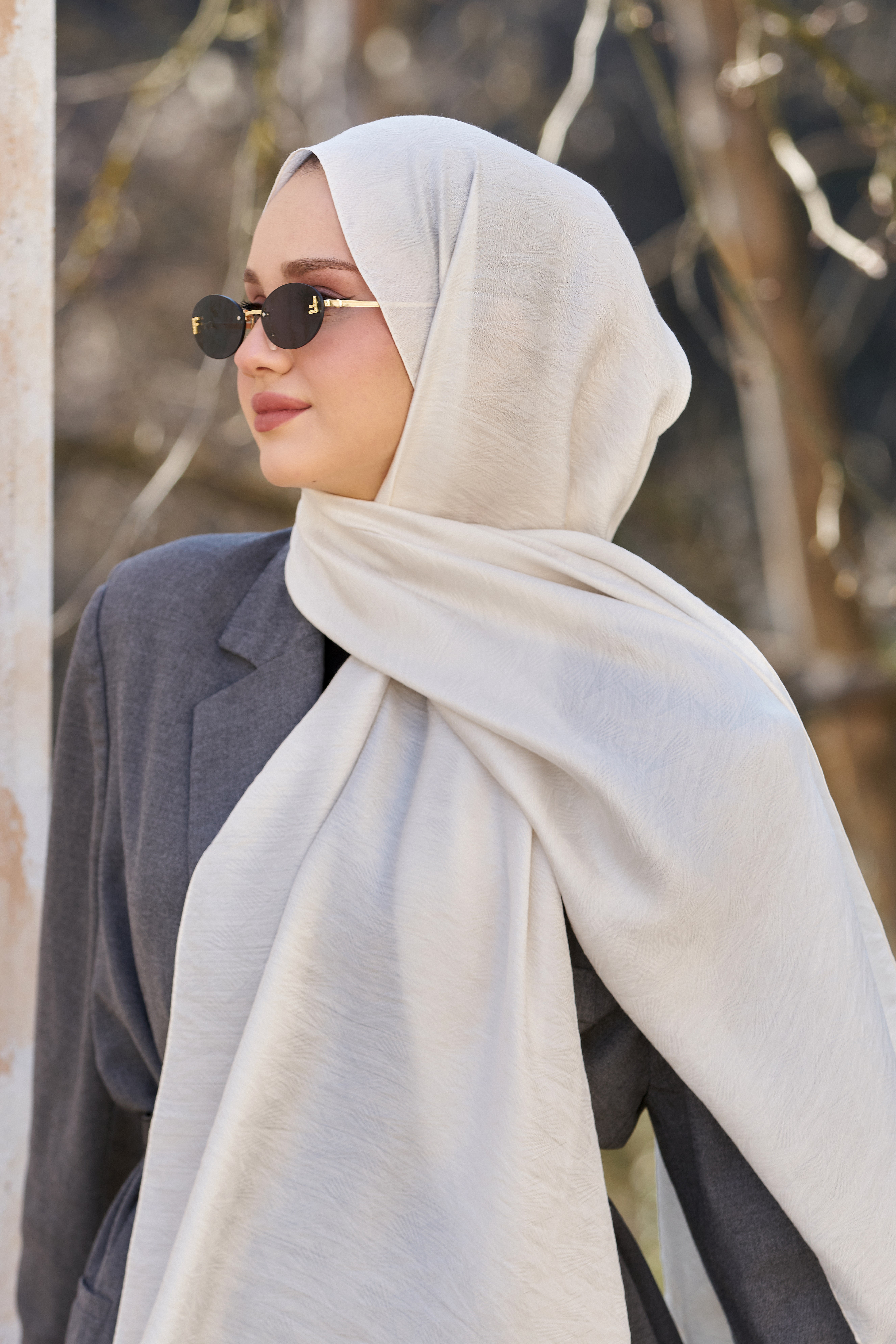 Loryan Scarf Aria Liva Şal - Taş