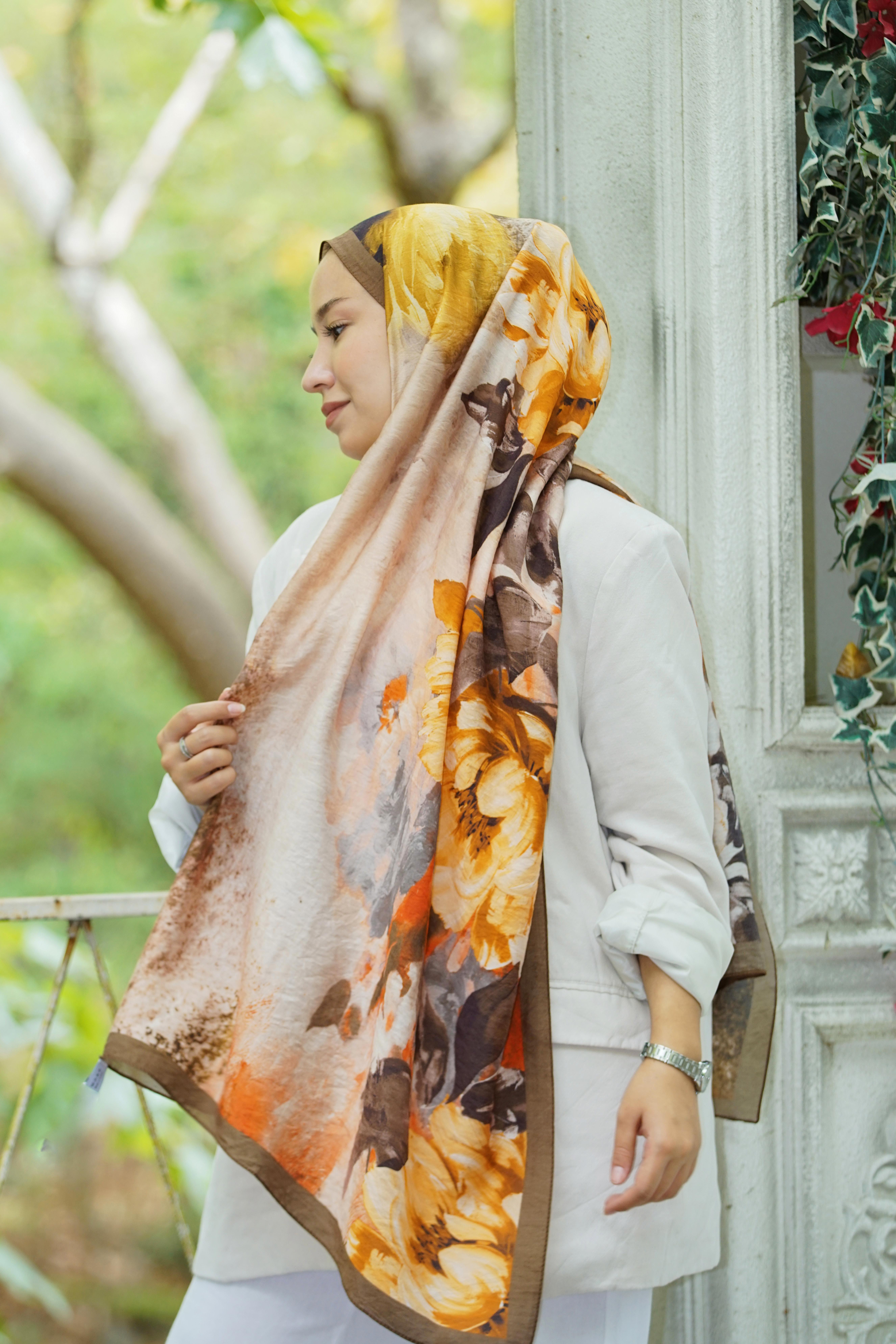 Loryan Scarf Dıamond Anna Şal - Koyu Haki