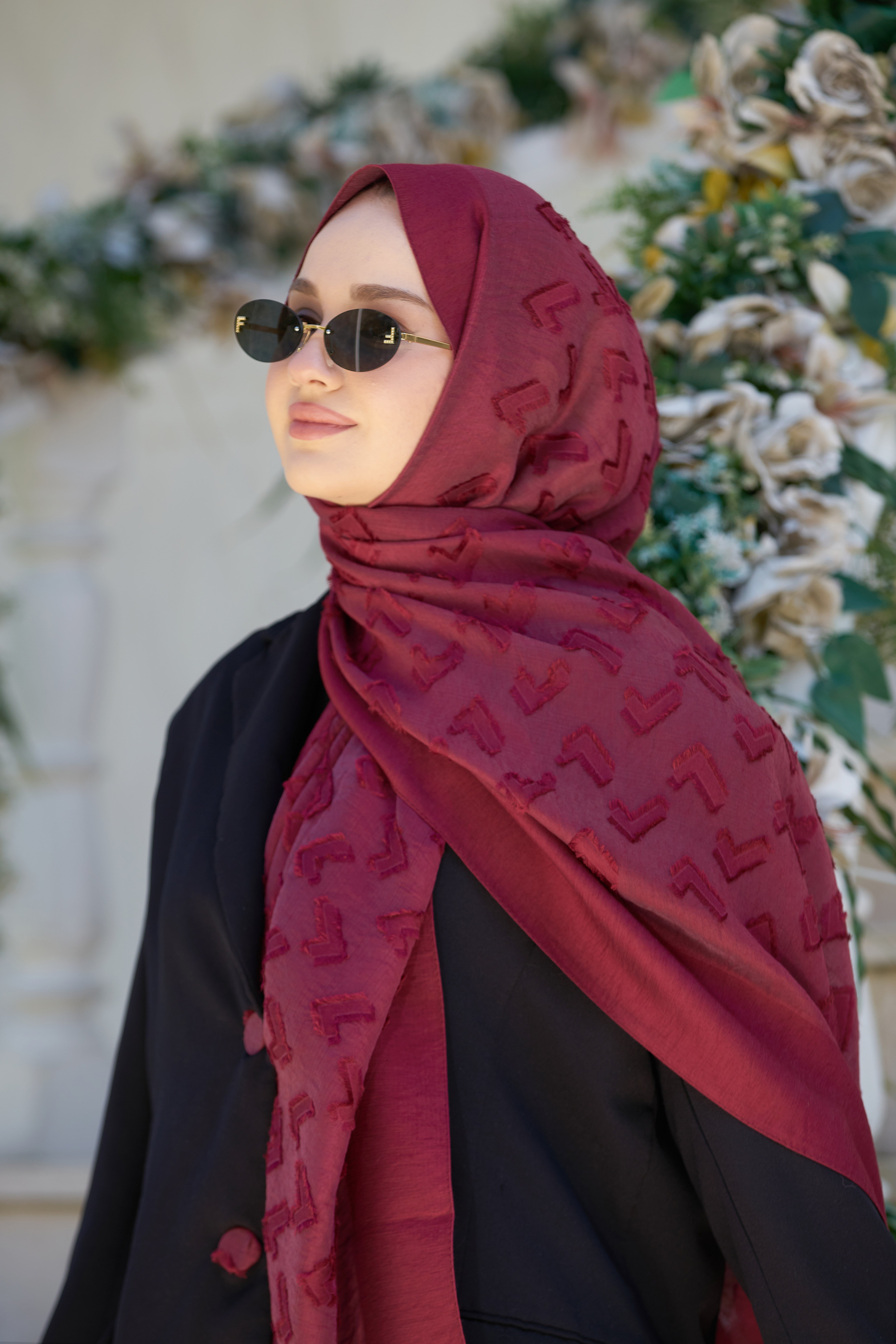 Loryan Scarf Lavin Liana Şal - Bordo