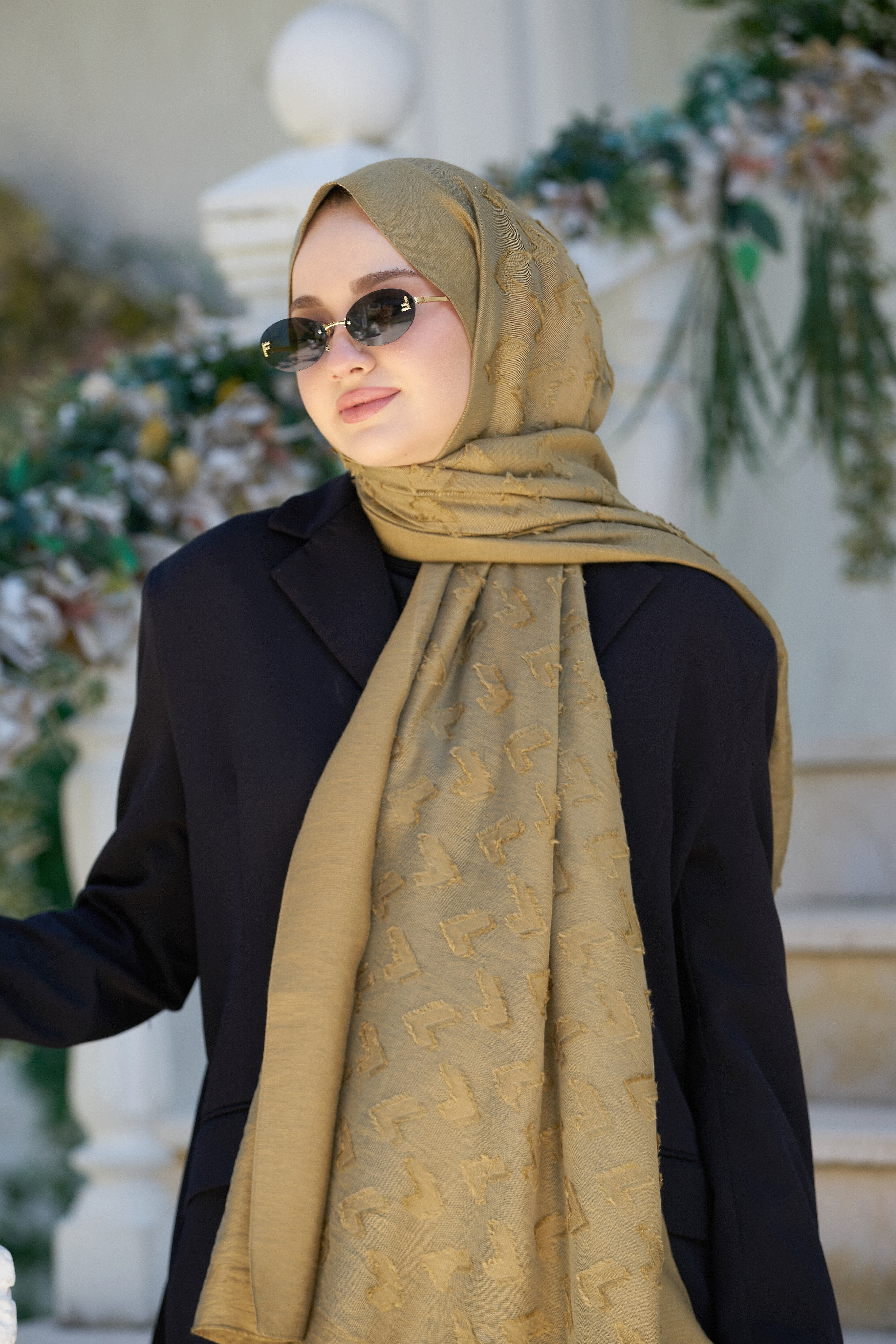 Loryan Scarf Lavin Liana Şal - Haki