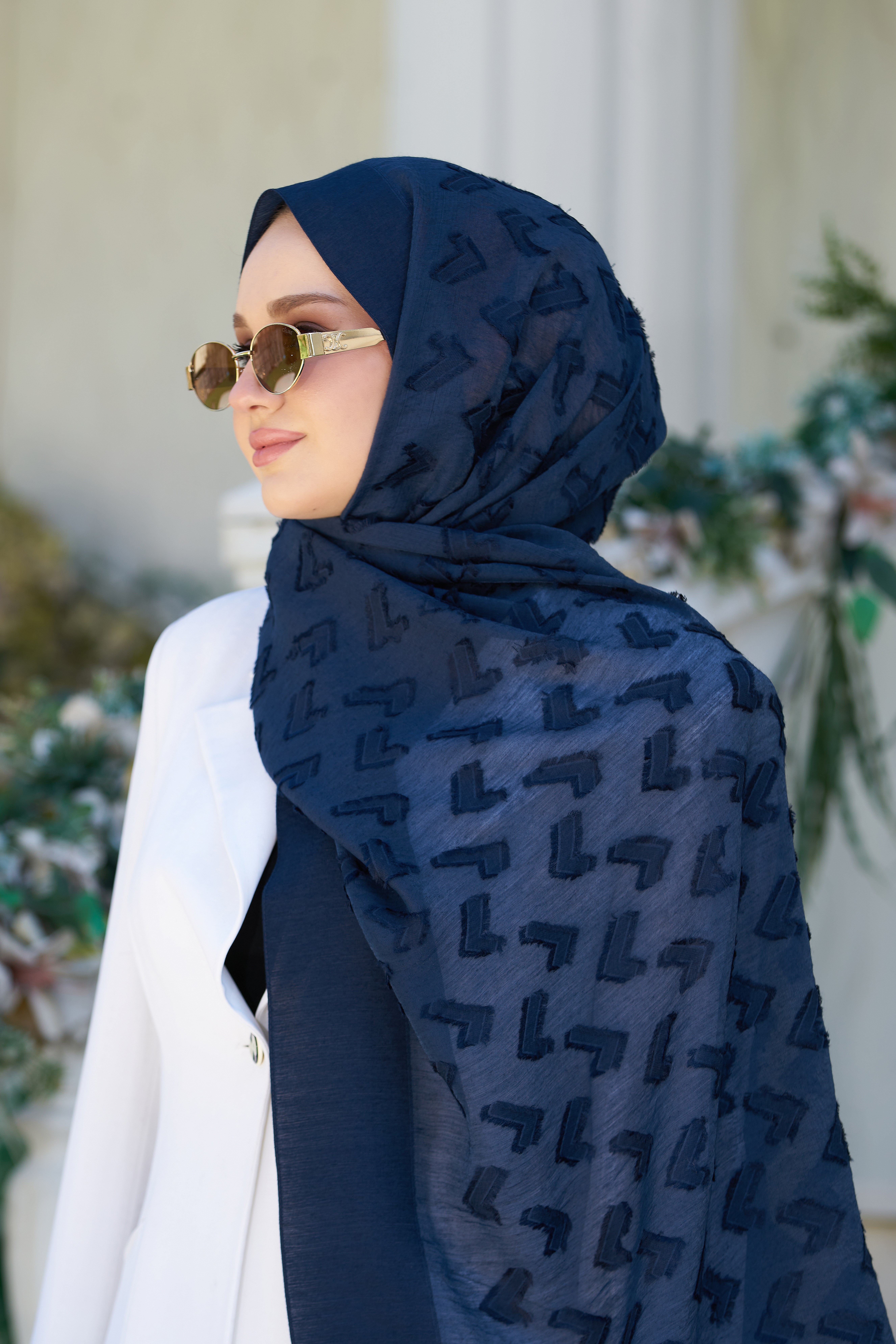 Loryan Scarf Lavin Liana Şal - Lacivert