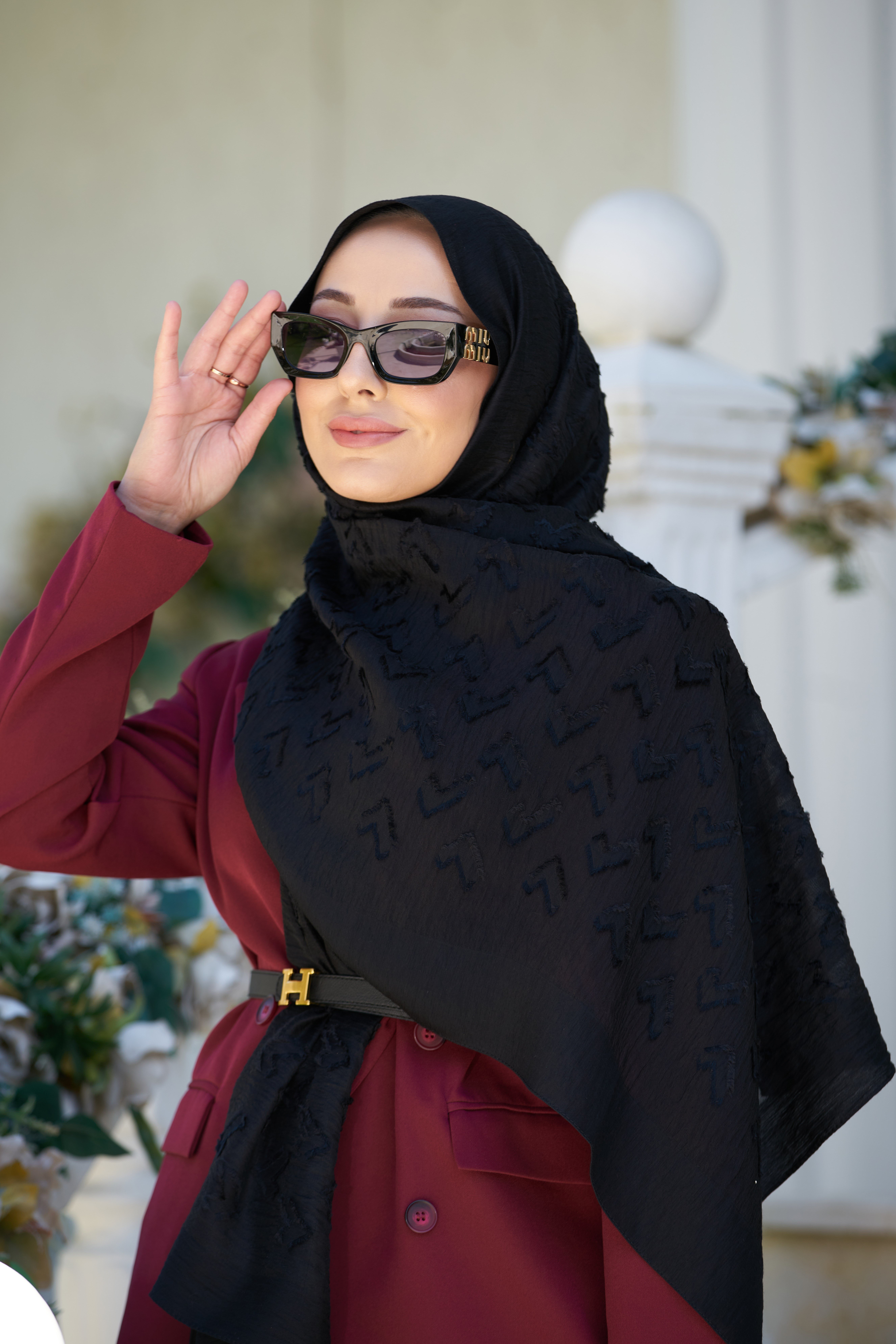 Loryan Scarf Lavin Liana Şal - Siyah
