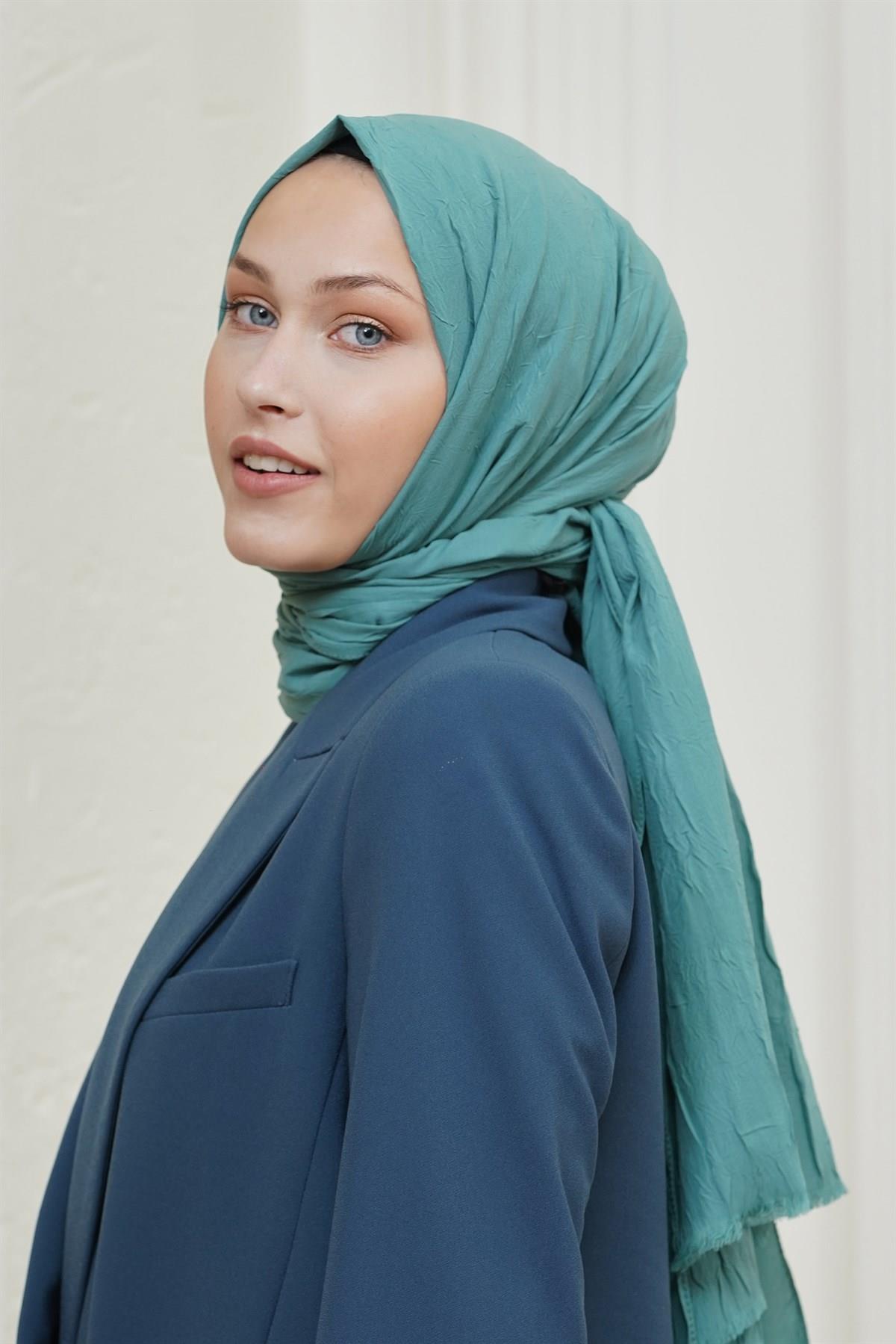 Loryan Scarf Viva Crush Bambu Kraş Şal Lale