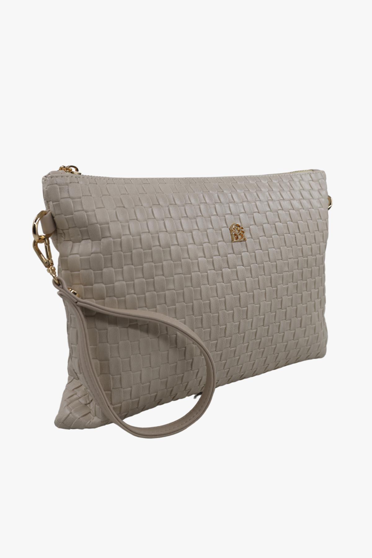 SOSELA 67-6021 Kadın Bej Portföy Çanta