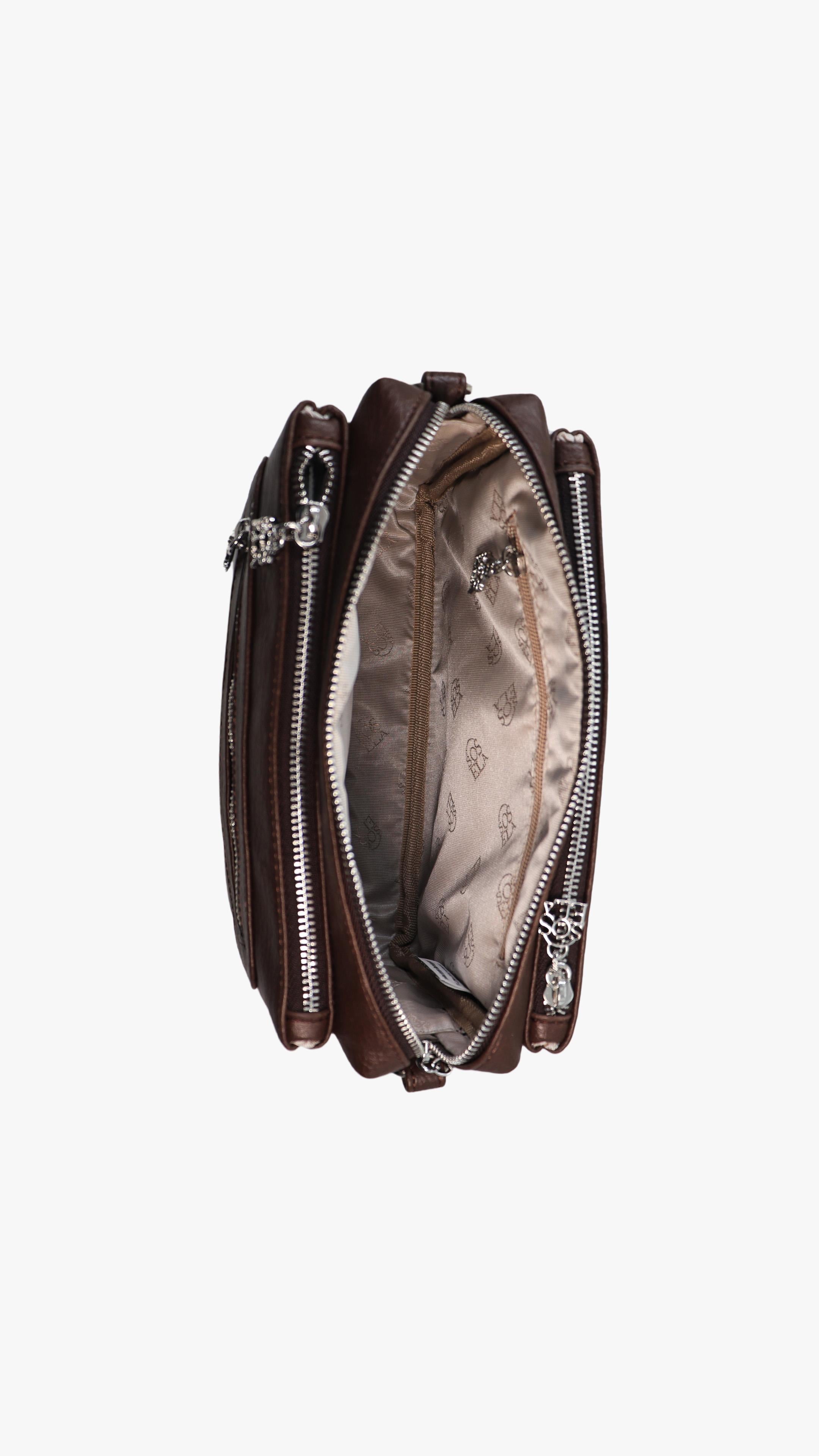 SOSELA 67-7175 Kadın Kahve Çarpraz Askılı Çanta