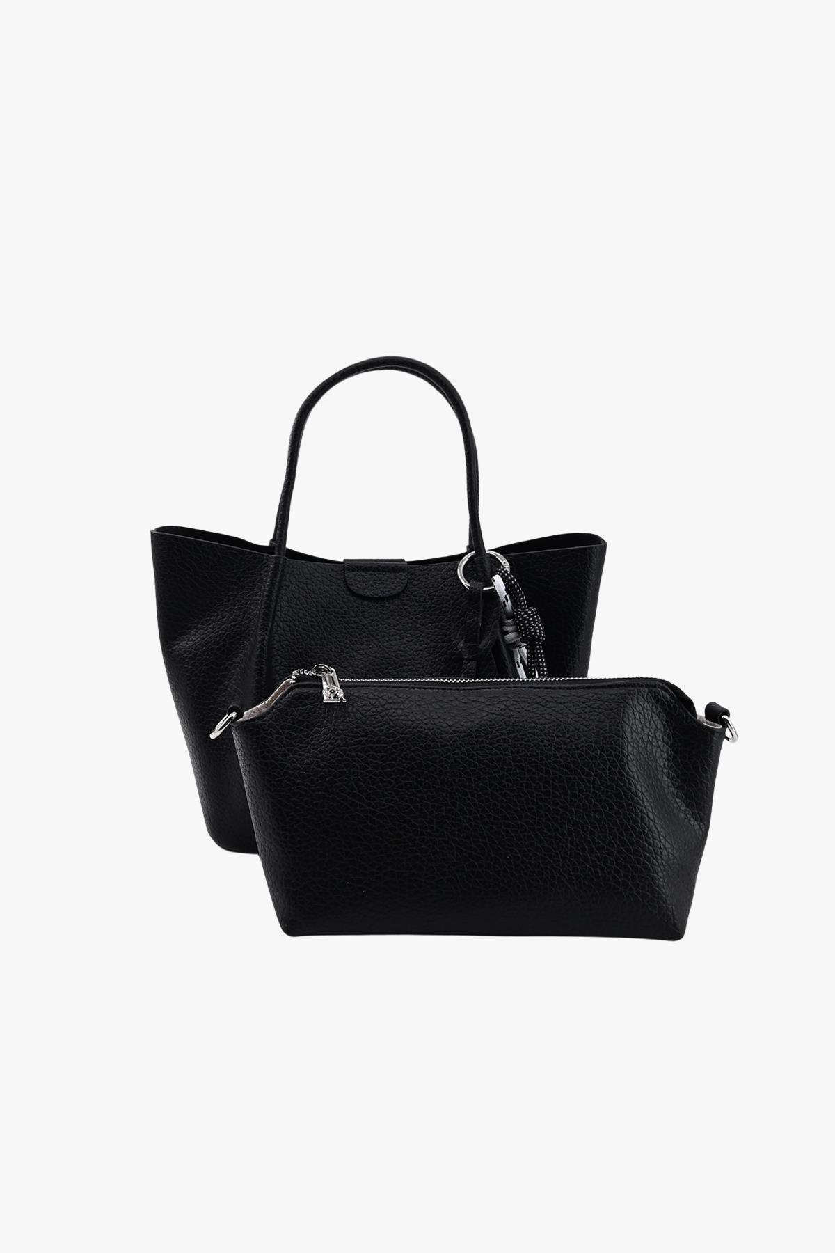 Sosela 67-8122 Kadın Siyah Omuz Ve Kol Çanta