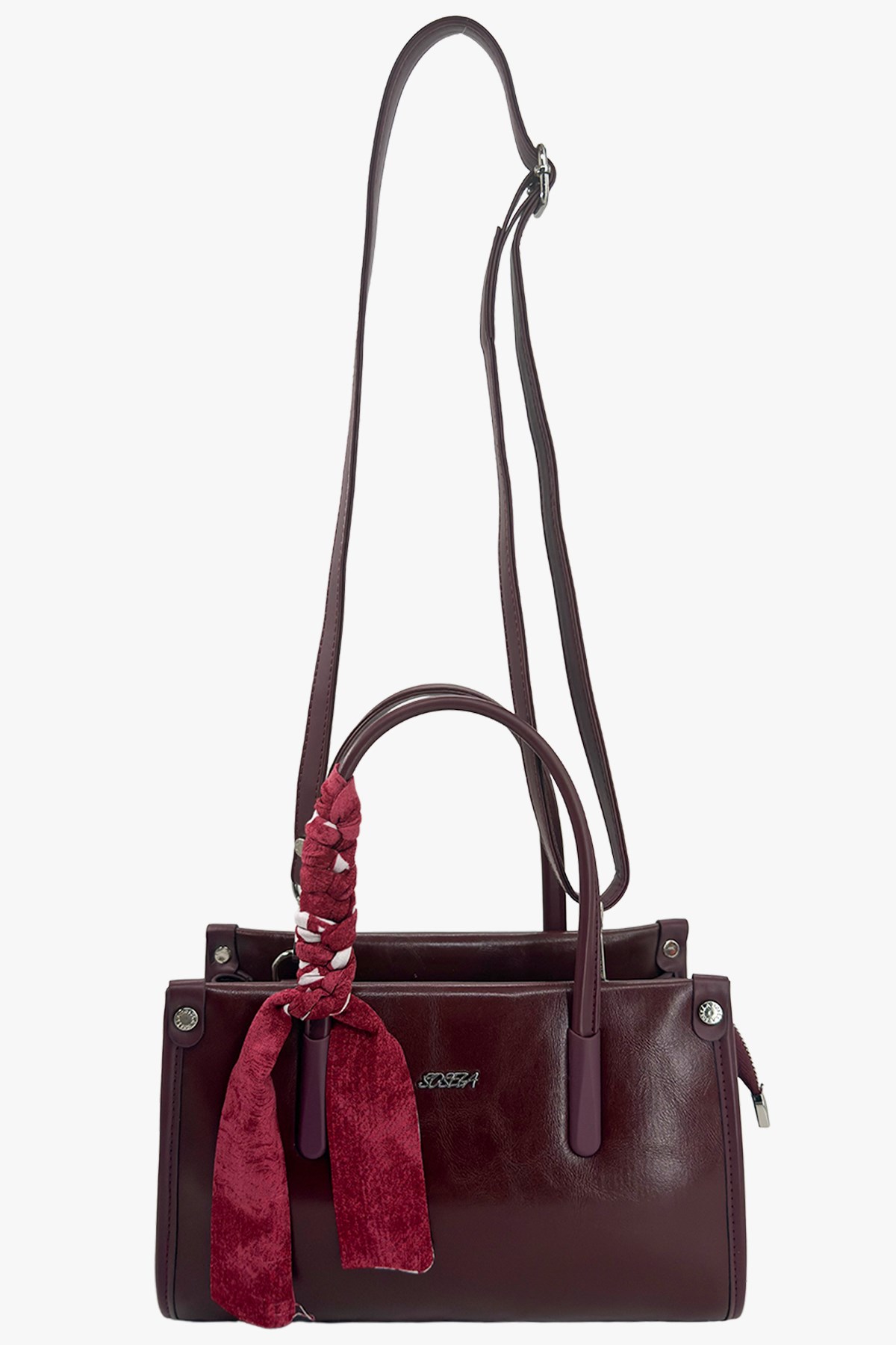 OSELA 67-8138 Kadın Bordo Omuz Ve Kol Çanta