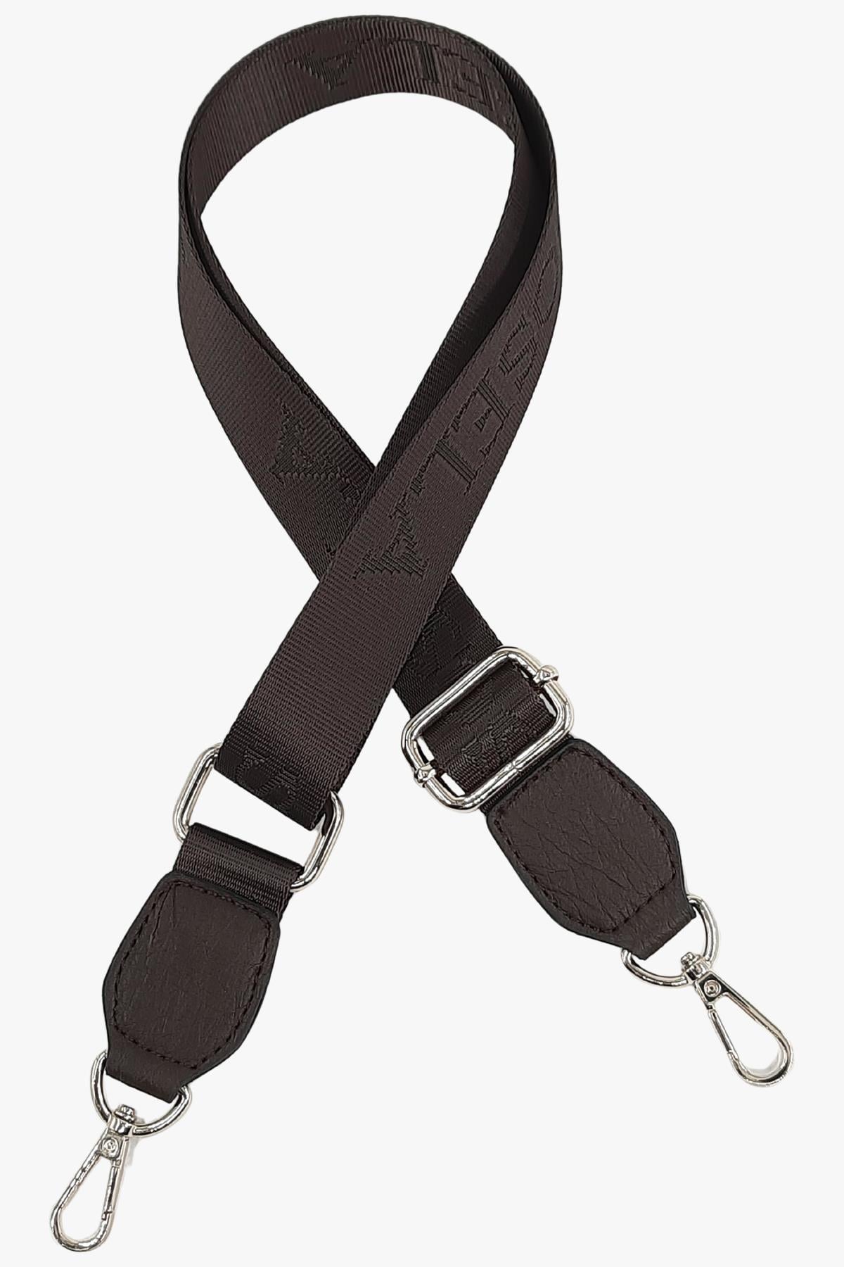 Sosela 99-90002 Kahverengi 3 cm Kolon Nikel Askı Çanta Aksesuarı
