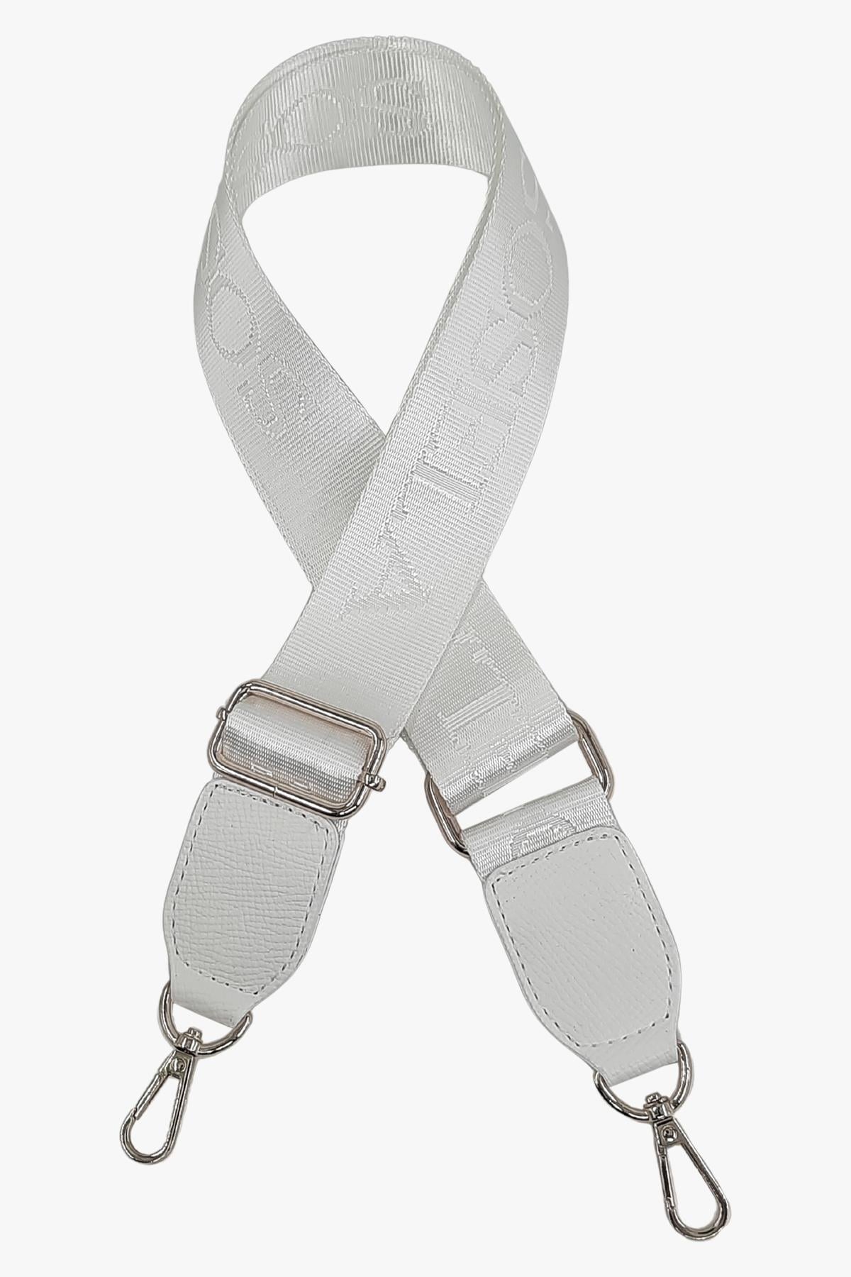 Sosela 99-90004 Beyaz 4 cm Kolon Nikel Askı Çanta Aksesuar