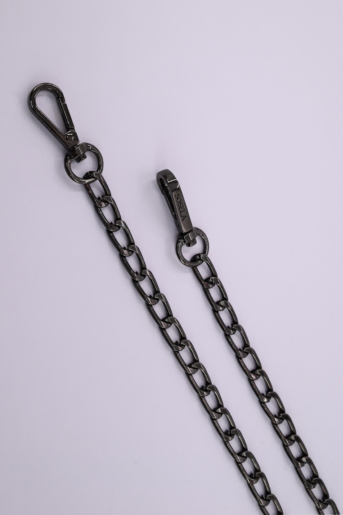 Sosela D0014 Black Zincir Askı Çanta Aksesuarı