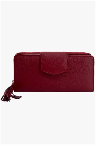 SOSELA 56-2001 Kadın Bordo Cüzdan