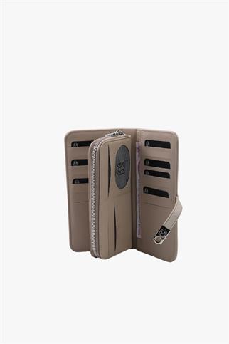 Sosela 56-4040 Bej Kadın Cüzdan