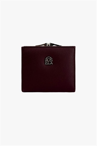 SOSELA 56-4053 Kadın Bordo Cüzdan