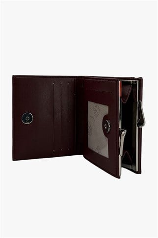 SOSELA 56-4053 Kadın Bordo Cüzdan