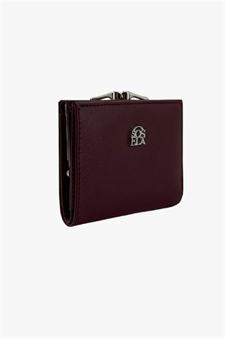 SOSELA 56-4053 Kadın Bordo Cüzdan