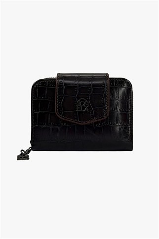 Sosela 56-4054 Kroko/Kahve Kadın Cüzdan