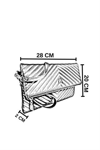 SOSELA 67-6010 Kadın Bej Portföy Çanta