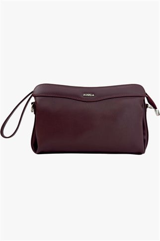 SOSELA 67-6012 Kadın Bordo Portföy Çanta