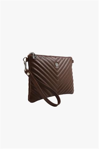 SOSELA 67-6019 Kadın Kahve Portföy Çanta