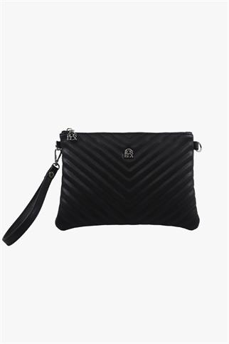 SOSELA 67-6019 Kadın Siyah Portföy Çanta