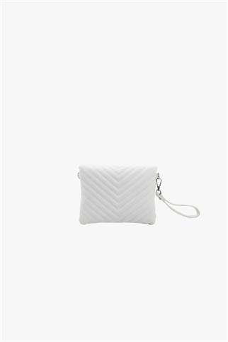 SOSELA 67-6020 Kadın Beyaz Portföy Çanta