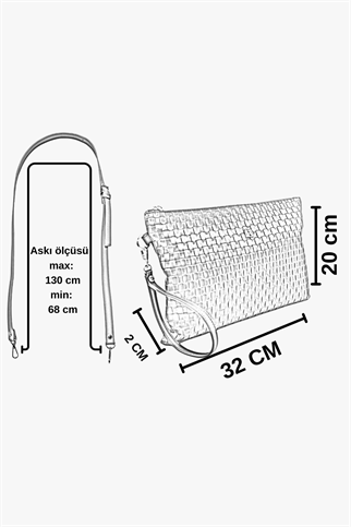 SOSELA 67-6021 Kadın Bej Portföy Çanta