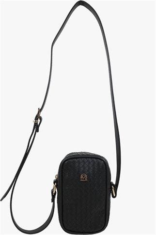SOSELA 67-7151 Kadın Siyah Çapraz Askılı Çanta