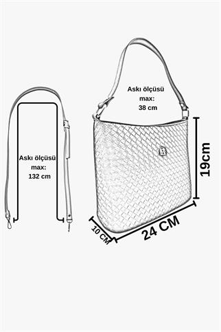 SOSELA 67-7152 Kadın Lacivert Çapraz Askılı Çanta