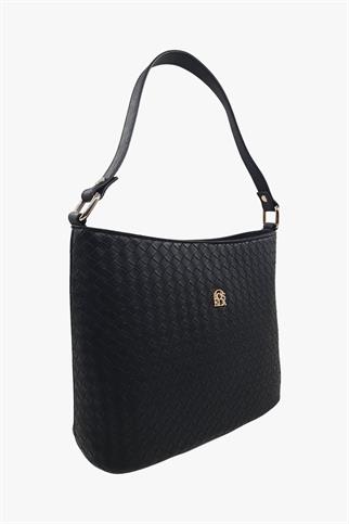 SOSELA 67-7152 Kadın Siyah Çapraz Askılı Çanta