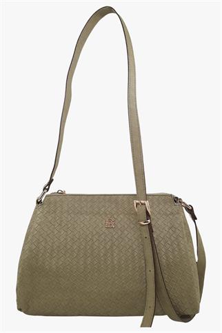 SOSELA 67-7153 Kadın Haki Çapraz Askılı Çanta
