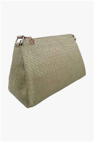 SOSELA 67-7153 Kadın Haki Çapraz Askılı Çanta