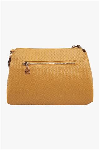 SOSELA 67-7153 Kadın Hardal Çapraz Askılı Çanta