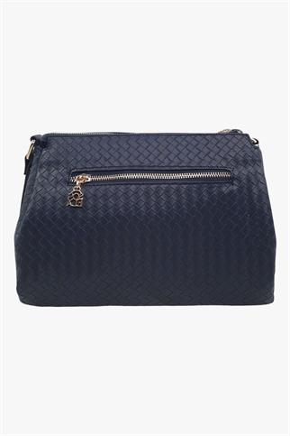 SOSELA 67-7153 Kadın Lacivert Çapraz Askılı Çanta