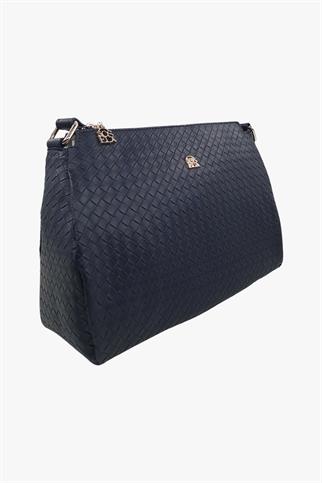 SOSELA 67-7153 Kadın Lacivert Çapraz Askılı Çanta