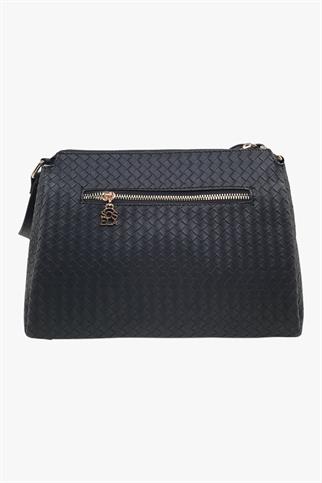 SOSELA 67-7153 Kadın Siyah Çapraz Askılı Çanta