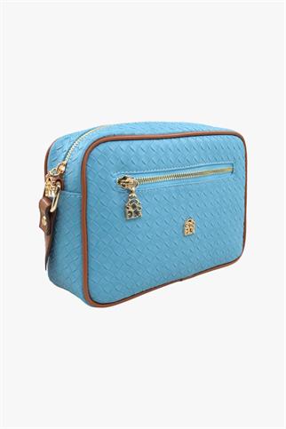 SOSELA 67-7154 Kadın Mavi Çapraz Askılı Çanta