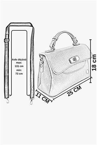 SOSELA 67-7155 Kadın Sarı Çapraz Askılı Çanta