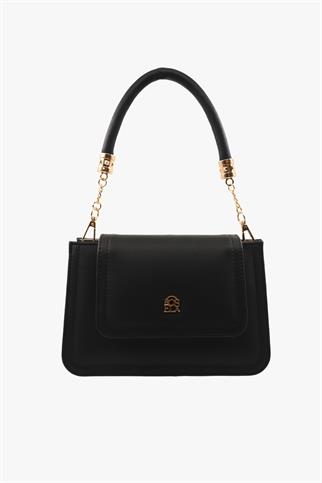 SOSELA 67-7157 Kadın Siyah Çarpraz Askılı Çanta