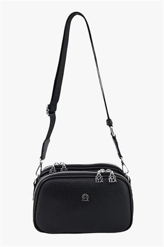 Sosela 67-7158 Kadın Siyah Çapraz Askılı Çanta
