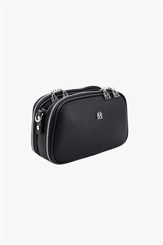 Sosela 67-7158 Kadın Siyah Çapraz Askılı Çanta