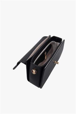 Sosela 67-7164 Siyah Kadın Çapraz Askılı Çanta