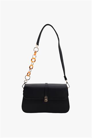 Sosela 67-7164 Siyah Kadın Çapraz Askılı Çanta