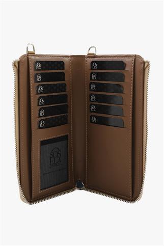 SOSELA 67-7171 Kadın Kum Çarpraz Askılı Çanta