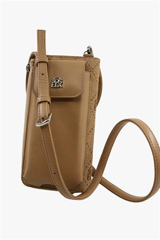 SOSELA 67-7171 Kadın Kumaş Kum Çarpraz Askılı Çanta